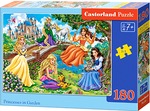 Puzzle 180 el Princesses in Garden