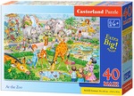 Puzzle 40 maxi At the Zoo *
