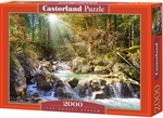 Puzzle 2000 el. Sunny forest stream