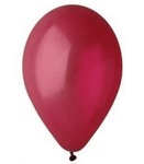 Balon pastel bordowy 12"" paczka 100 szt., średnica 30 cm (12"), obwód 95 cm
