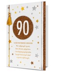Karnet 90-te urodziny złote HM200-1751