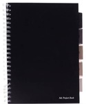 Project Book z serii Black A4 kratka czarny Pukka Pad