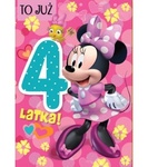 Karnet B6 Disney - 4 latka Minnie Mouse