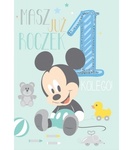 Karnet B6 Disney - Roczek Mickey Mouse
