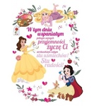 Karnet B6 Disney - urodziny Księżniczki