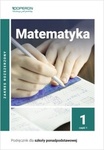 Matematyka LO KL 1 część 1 Podręcznik Zakres rozszerzony 2019
 szkoła ponadpodstawowa