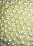 Korale białe perłowe 8mm