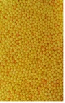 Kulki styropianowe 0,4cm żółte 10g