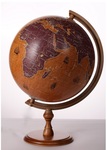 Globus 320 żaglowce świata podświetlany drewniana stopka (w kartonie)