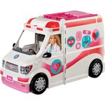 Barbie Karetka Mobilna klinika 2 w 1