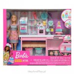 Barbie - Pracownia wypieków Zestaw z lalką, akcesoriami i masą plastyczną