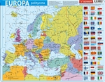 Puzzle ramkowe - Europa polityczna