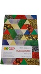 Blok  A4 Holograficzne 5 kolorów 5 motywów 10ark 70g Happy Color
