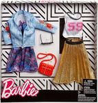 Barbie Fashionistas - Ubranka + akcesoria 2-pak FKT38