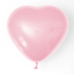 Balony serca jasnoróżowe 100szt