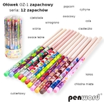 Ołówek zapachowy - mix 12 zapachów