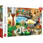 Puzzle 2000 Widok na Barcelonę