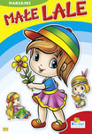 Kolorowanka. Małe lale - Dziewczynka z kwiatkiem (A-5, 12 str.)