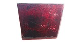 Pudełko czerwone 3 sztuki, mix wzorów 12x24x24 cm