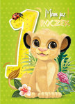 Karnet B6 Disney - roczek Simba