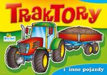 Kolorowanka. Traktory i inne pojazdy  - Traktor z bronami (A4, 16 str.)
