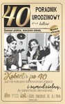 Karnet 40 Urodziny "kobieta po 40" U79