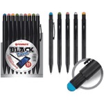 Penmata Długopis Black Touch mix kolorów ( opak 25 szt)