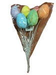 Wielkanocna Jajka dekoracyjne 4x6cm *