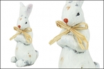 Wielkanocna figurka ceramiczna - królik 6x5x13cm *