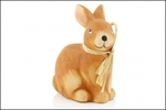 Wielkanocna figurka ceramiczna - królik 9,5x6x13cm *