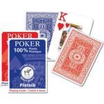Karty pojedyńcze poker Plastik Poker