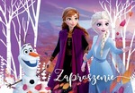 Zaproszenie Disney - Frozen op.5szt