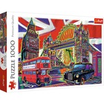 Puzzle 1000 elementów - Kolory Londynu
