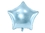 Balon foliowy gwiazdka 48cm błękitna