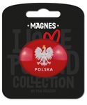 Magnes Polska orzeł - i love poland B