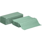 Ręcznik składany zielony  Eko-green 1-warstwowy  4000listków/kart