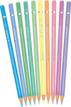 Kredki ołówkowe okrągłe Pastel 10 kolorów Colorino Kids