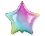 Balon foliowy 18" gwiazda multikolor pastel