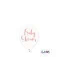Balony Baby Shower Girl crystal 6 szt. średnica 30 cm (12")