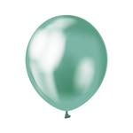 Balon platynowe zielone 12" op. 50szt