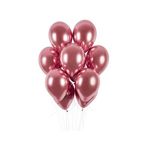 Balon shiny 13" różowe op.50 szt