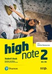 High Note 2. Poziom  A2+/B1 . Student"s book + kod (Digital Resources + Interactive eBook)  2020