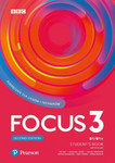 Język angielski LO. Focus Second Edition 3. Liceum i technikum po szkole podstawowej. Student’s Book + kod (Digital Resources + Interactive eBook + MyEnglishLab)  2020