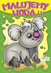 Kolorowanka. Malujemy wodą zestaw "Zwierzęta" - Miś koala (A4, 8 str.) Malowanka wodna