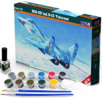 Model do sklejania 1:72 Myśliwiec MIG-29 izd. 9-12 Fulcrum
Zestaw farby + pędzelek