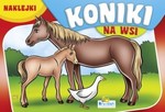 Malowanka Koniki na wsi -  Kobyła ze źrebakiem (B5, 16 stron)