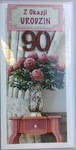 Karnet DL EKO 40 rocznica ślubu MIX