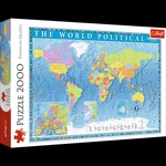 Puzzle 2000 Polityczna mapa świata