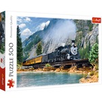 Puzzle 500 elementów Górski pociąg