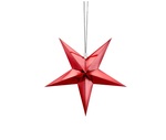 Gwiazda papierowa, 30cm, czerwony